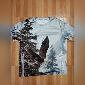 Men's Eagle Graphic Short Sleeve Tee, XL